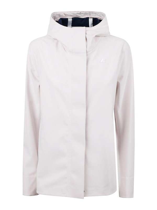 K-WAY: Knielange Mäntel - Knielanger Mantel - Nude