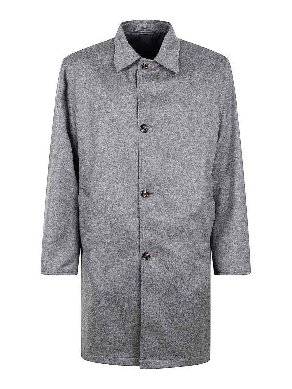 Kired: Manteaux au genou - Manteau Au Genou - Gris