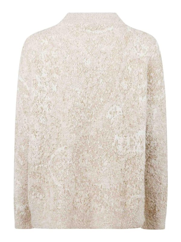 MOMON: Suéteres con cuello pico online - Suéter Cuello Redondo - Beis