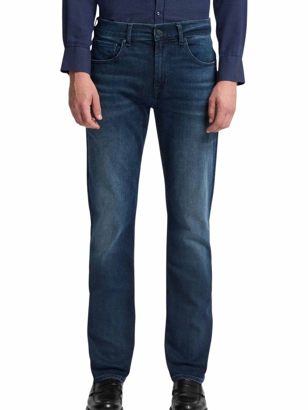 The Best Shops 7 FOR ALL MANKIND: ストレートジーンズ - ストレートジーンズ - ブルー