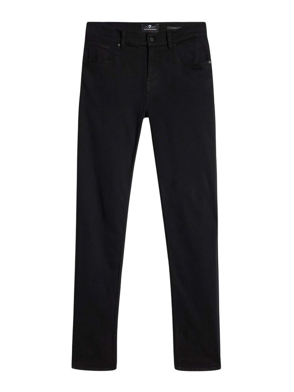 7 FOR ALL MANKIND: casual trousers - Slimmy Black
