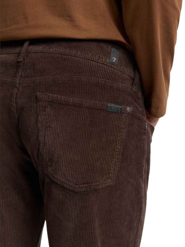 Vaqueros Rectos - Marrón shop online: 7 FOR ALL MANKIND