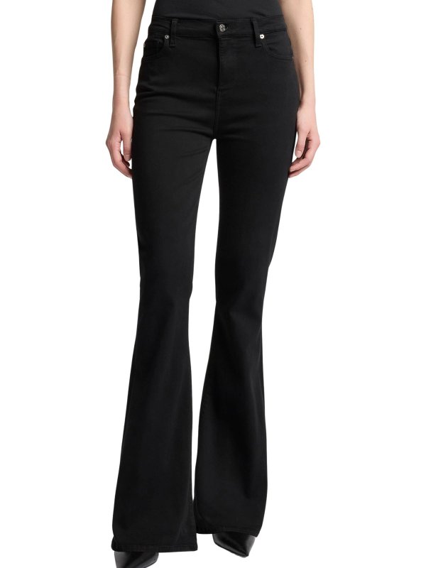 The Best Shops 7 FOR ALL MANKIND: Jeans Rectos - Vaqueros Rectos - Negro