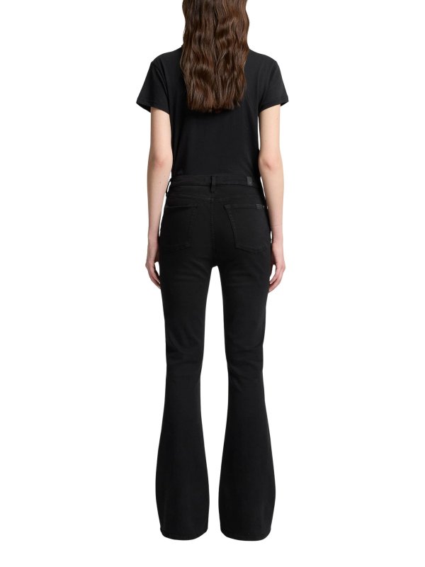 7 FOR ALL MANKIND buy online Vaqueros Rectos - Negro