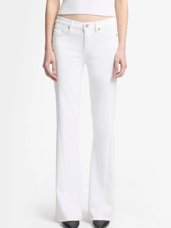 7 FOR ALL MANKIND: ストレートジーンズ online - ストレートジーンズ - 白
