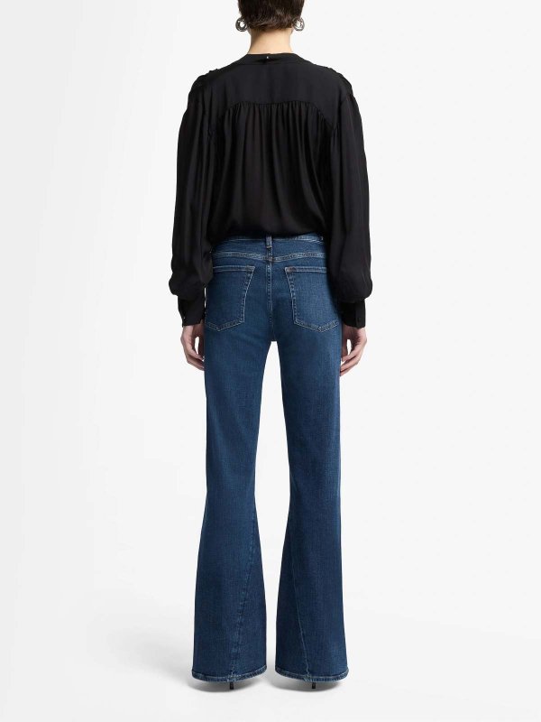 The Best Shops 7 FOR ALL MANKIND: ストレートジーンズ - ストレートジーンズ - ブルー