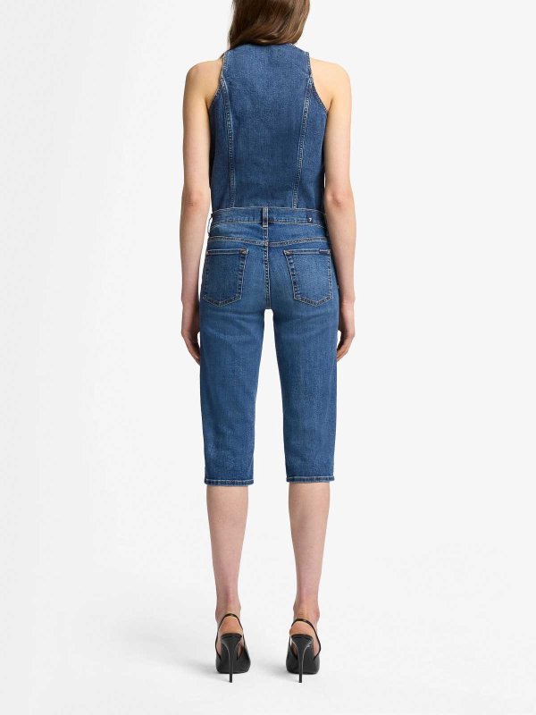 The Best Shops 7 FOR ALL MANKIND: ストレートジーンズ - ストレートジーンズ - ブルー