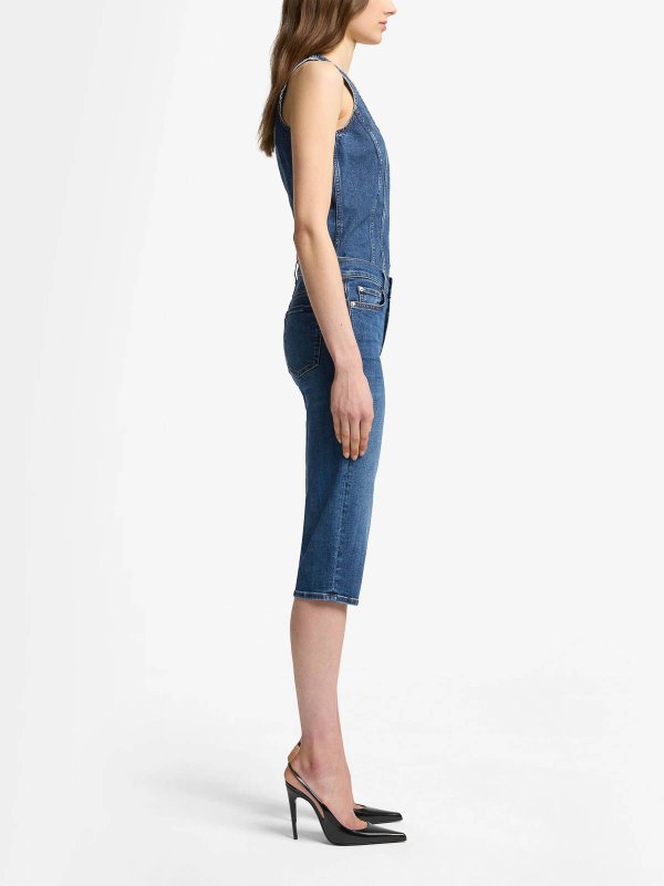 ストレートジーンズ - ブルー shop online: 7 FOR ALL MANKIND