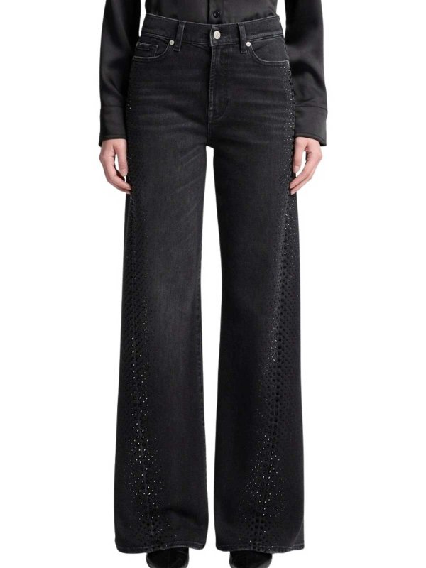 The Best Shops 7 FOR ALL MANKIND: ストレートジーンズ - ストレートジーンズ - 黒