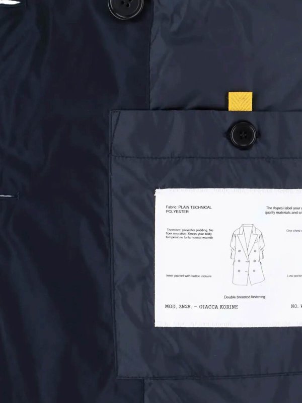 カジュアルジャケット - ダークブルー shop online: ASPESI