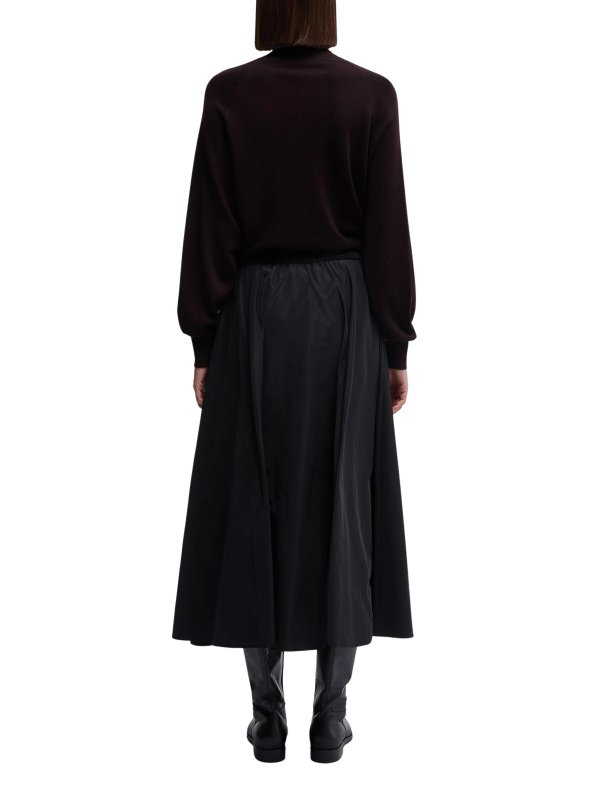 The Best Shops ASPESI: ニーレングススカート＆ミディ丈 - 膝丈/ミディスカート - 黒