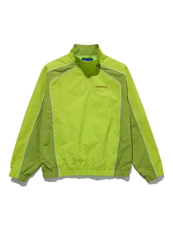 AWAKE NY: casual jackets - Quarter Zip Track Jacket