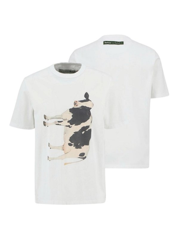 BARBOUR: Camisetas - Camiseta - Blanco