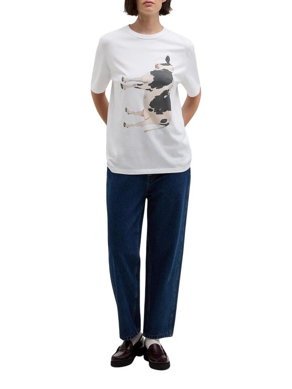 The Best Shops BARBOUR: Camisetas - Camiseta - Blanco