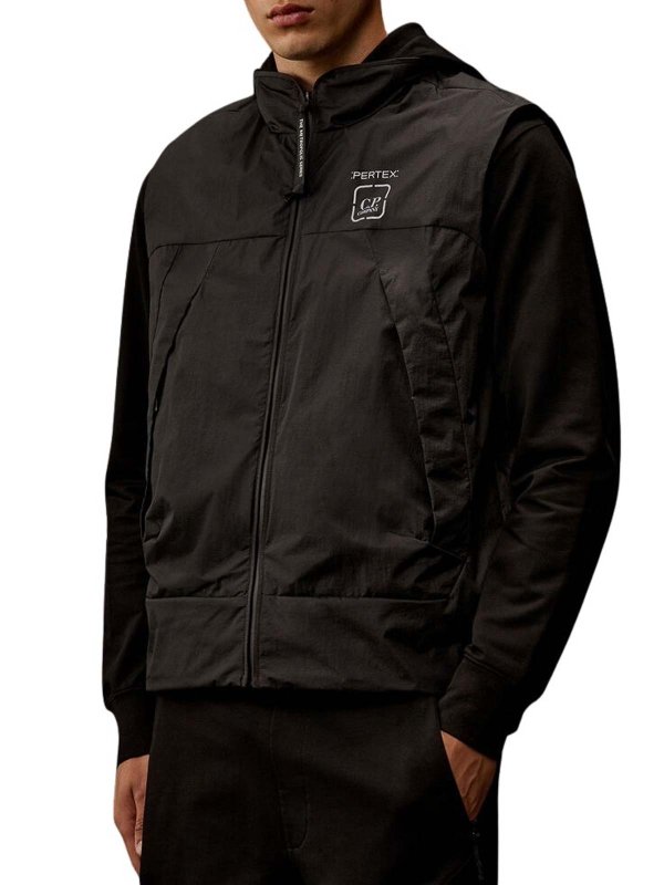 C.P. COMPANY: Westen online - Weste - Schwarz