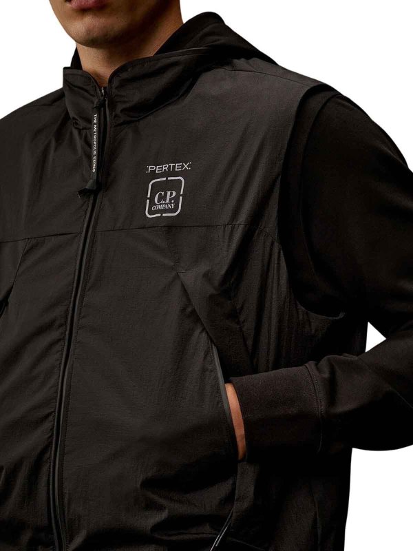 Weste - Schwarz shop online: C.P. COMPANY