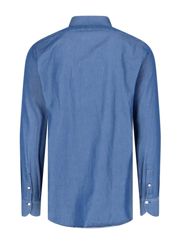 FINAMORE 1925: shirts online - Shirt Denim