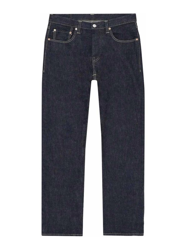 FORTELA: Jeans à jambe droite - Jean Droit - Bleu