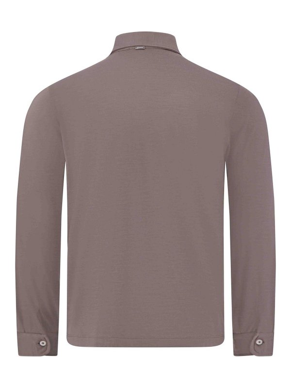 The Best Shops HERNO: ポロシャツ - ポロシャツ - ベージュ