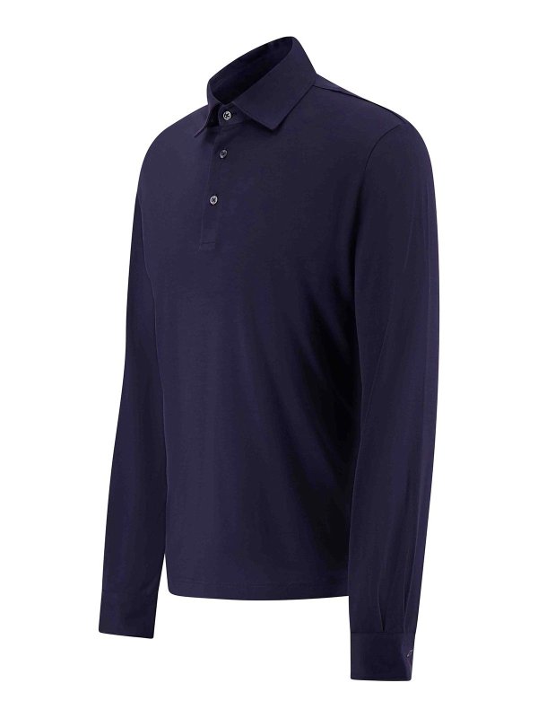 HERNO: Polos online - Polo - Azul