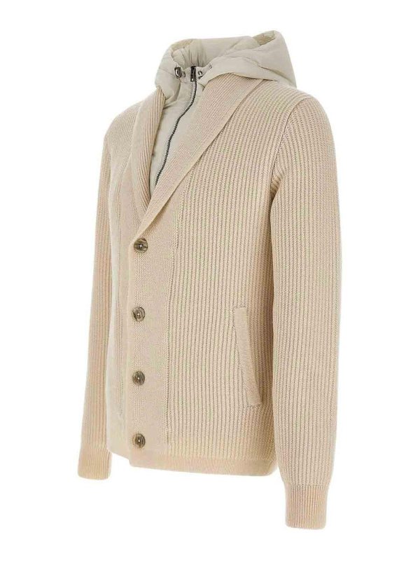 HERNO: Suéteres con cuello pico online - Suéter Cuello Redondo - Blanco