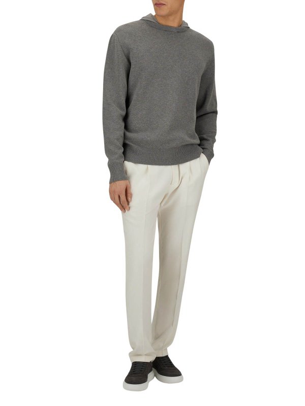 HERNO buy online Suéter Cuello Redondo - Gris