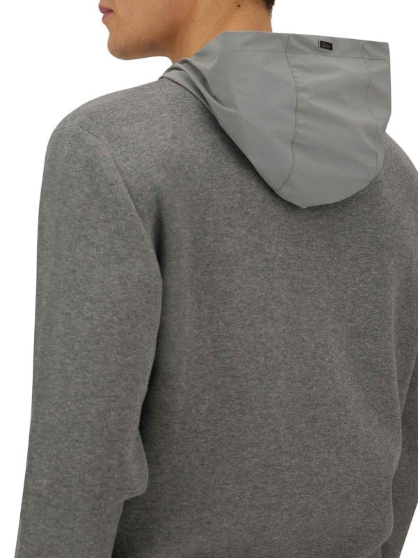 The Best Shops HERNO: Suéter Cuello Redondo - Gris