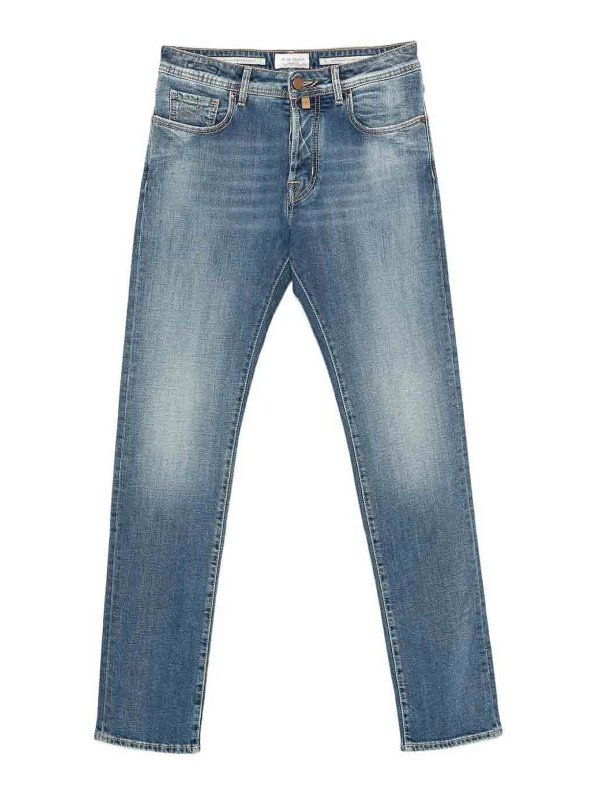 JACOB COHEN: jeans dritti, a sigaretta - Jeans