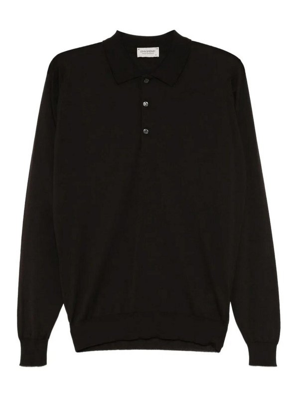 JOHN SMEDLEY: Chemises - Chemise - Marron