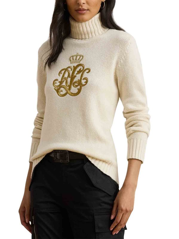 The Best Shops LAUREN RALPH LAUREN: maglia collo rotondo - Maglione a maniche lunghe Kexley