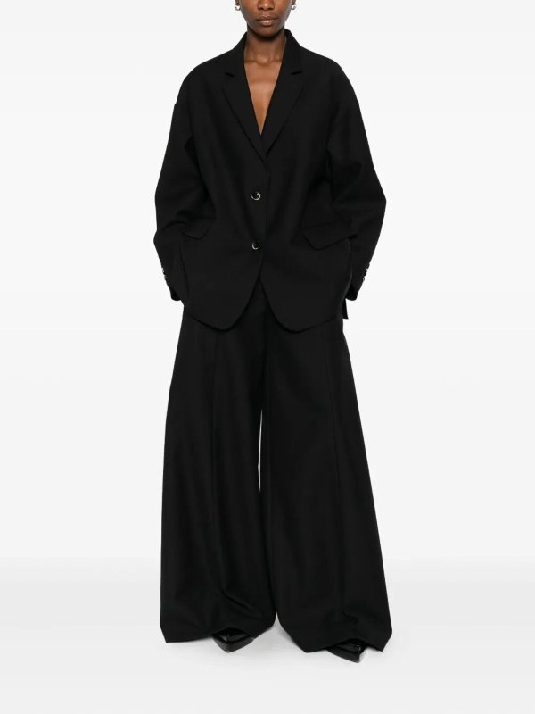 The Best Shops NINE IN THE MORNING: テーラードトラウザー - テーラードパンツ - 黒