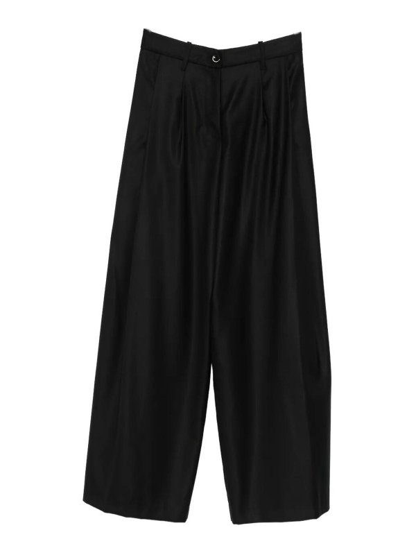 NINE IN THE MORNING: Casual Hosen - Casual Hose - Schwarz