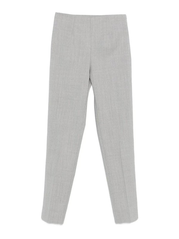 PT TORINO: Pantalons casual - Pantalons Décontractés - Gris Clair