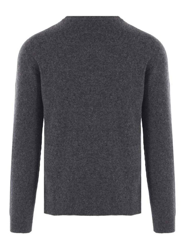 ROBERTO COLLINA: Suéteres con cuello pico online - Suéter Cuello Redondo - Gris