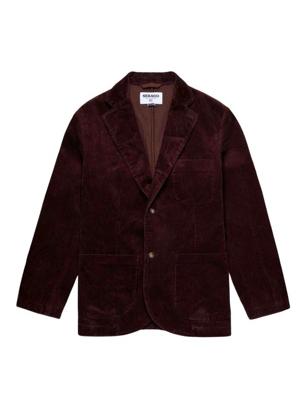SEBAGO: camicie - Giacca in velluto a coste d