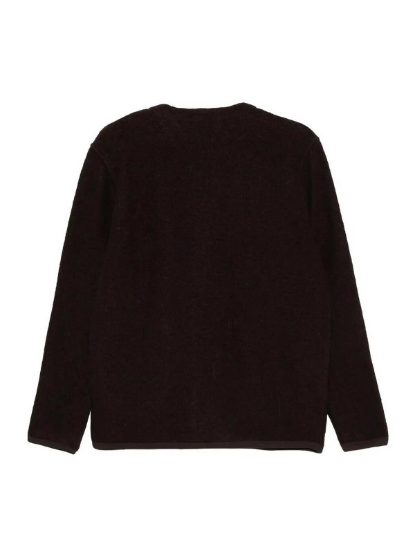 Universal Works: cardigans online - Wool Fleece Cardigan