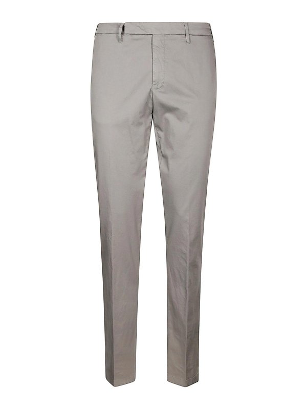 GERMANO: Pantalones casual - Pantalón Casual - Gris