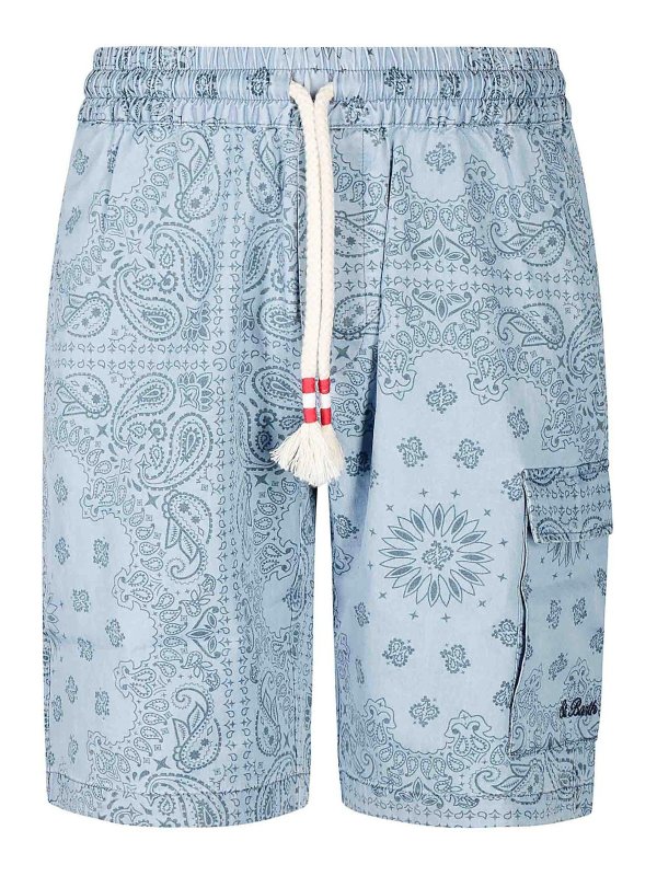 MC2 SAINT BARTH: Shorts - Short - Bleu Clair