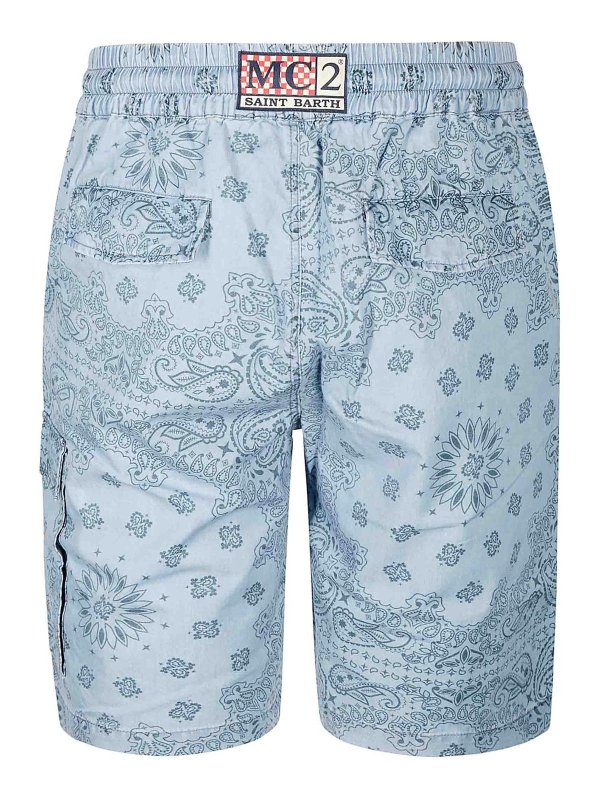 MC2 SAINT BARTH: Shorts online - Short - Bleu Clair