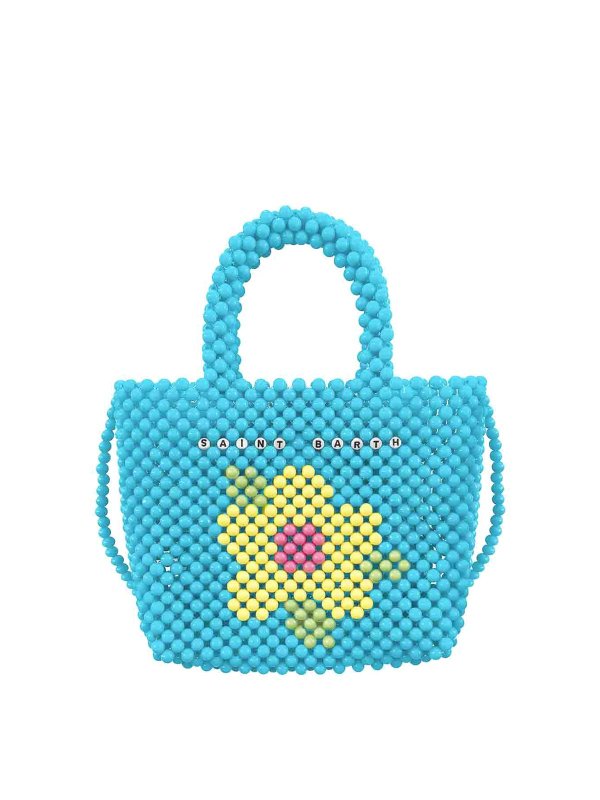 MC2 SAINT BARTH: shopper online - Shopper con perline