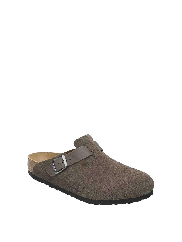 BIRKENSTOCK: Zapatos chinelas online - Chinelas - Gris