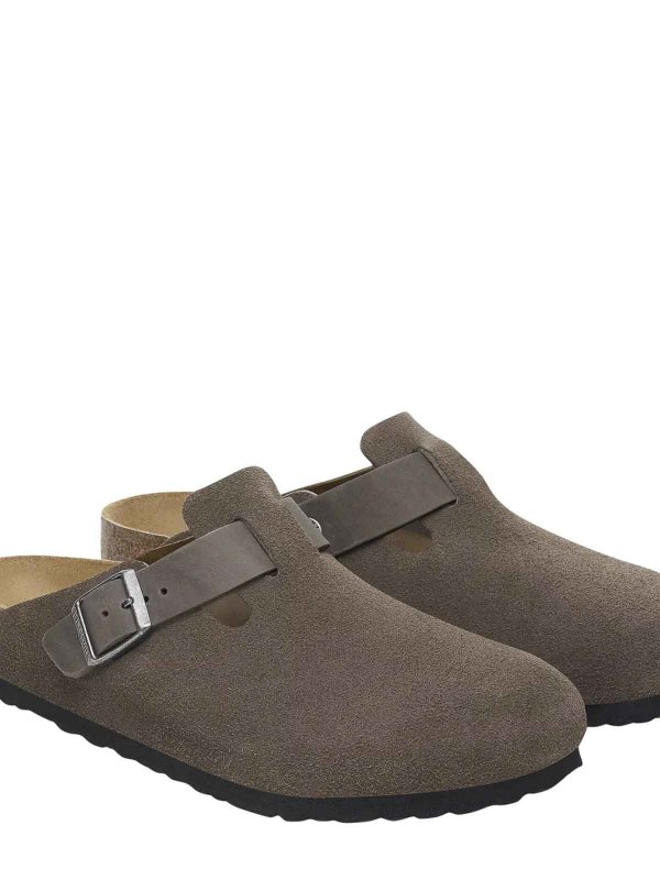 The Best Shops BIRKENSTOCK: Zapatos chinelas - Chinelas - Gris