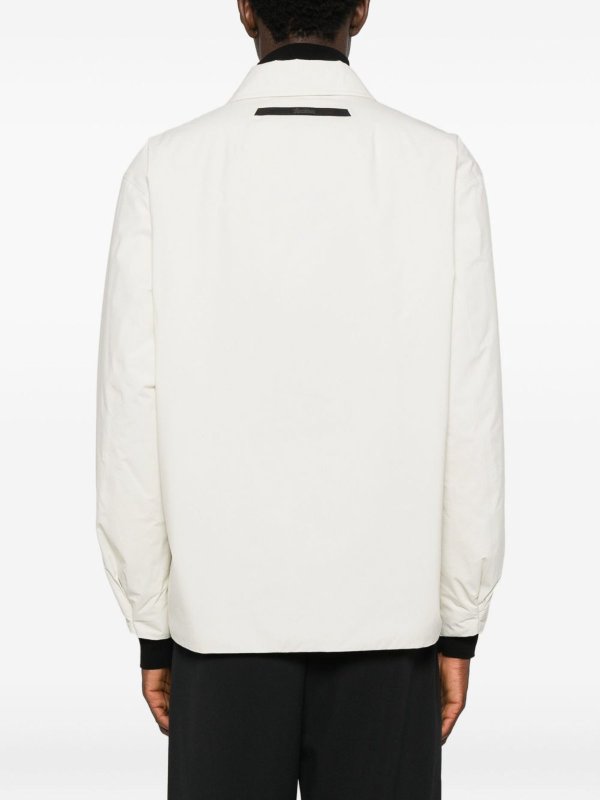 Manteau Au Genou - Blanc shop online: LAMINAR