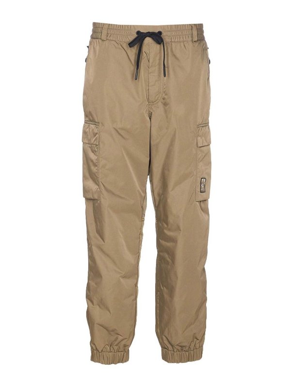 MONCLER: スウェットパンツ - トラックスーツ ボトムス - 緑