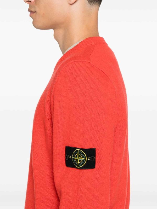 STONE ISLAND buy online Suéter Cuello Redondo - Marrón Topo