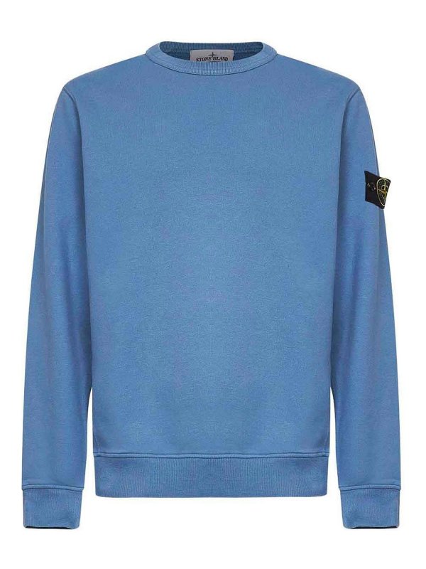 STONE ISLAND: Pull col rond - Pull Col Rond - Bleu