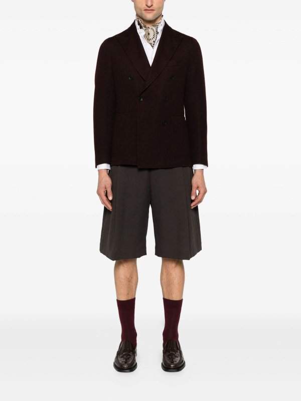 TAGLIATORE: Vestes de costume online - Blazer - Rouge Brun