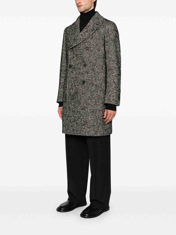 Abrigo Midi - Negro shop online: TAGLIATORE