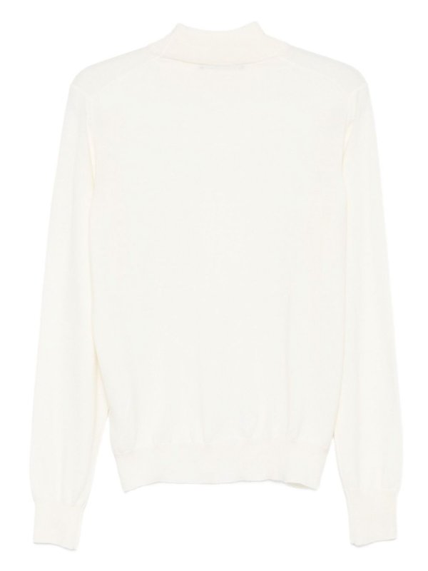 The Best Shops TAGLIATORE: crew necks - Sweater  Cream