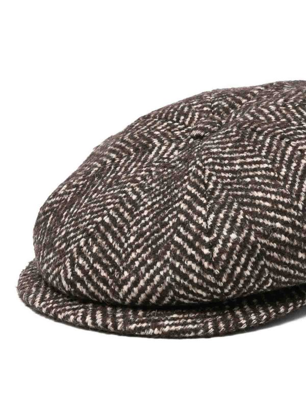 TAGLIATORE: hats & caps online - Hat  Brown